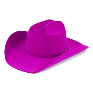 Chapéu Americano Mundial Feminino Country Cowgirl Rosa Pink