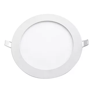 Plafon Led Embutir 6w Redondo Color Blanco