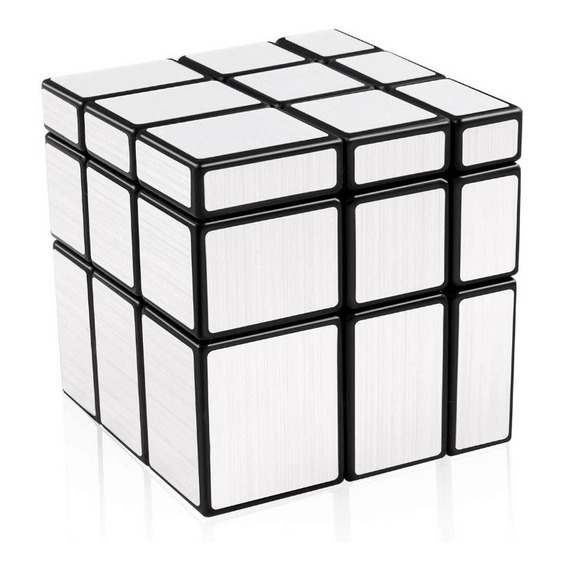 Cubo Magico Mirror Cube Espejo 3x3 Plateado Destreza