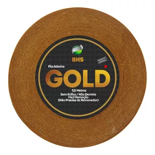  Fita Adesiva Gold + 50 Mts 2,5cm - Prótese Capilar & Peruca