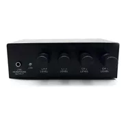 Mixer Linea 4 Canales Phantom Power Mx500 N-audio Mx500