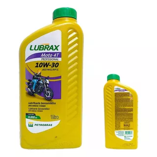 Óleo Lubrax Semi-sintético 10w30 4t 1 Litro 