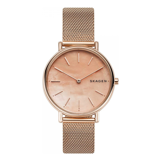 Reloj Para Mujer Skagen Skw2732 Rosa