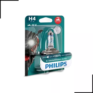 Lâmpada Farol Moto Philips Xtreme Vision H4 Philips