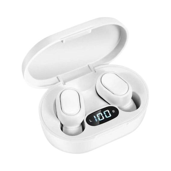 Auriculares E7s In Ear Inalambrico Bluetooth 5.3 Tws Blanco