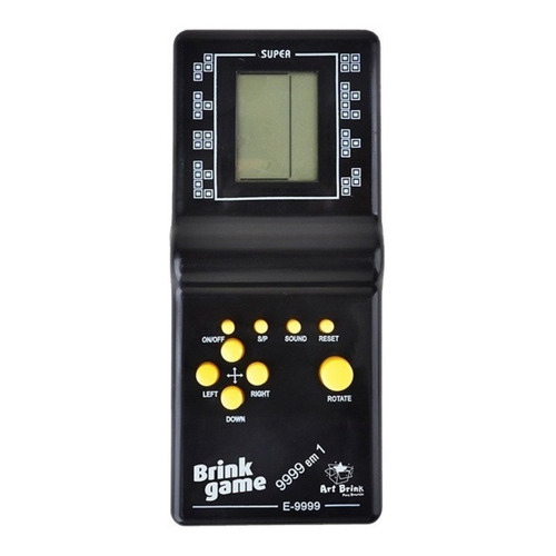 Consola Brick Game 9999 in 1 Standard color negro