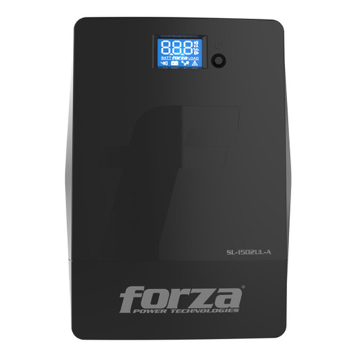 Ups Interactiva Forza Sl-1502ul-a 1500va/900w 4 Iram Lcd Color Negro