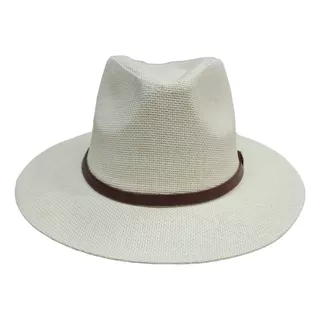 Sombrero De Paja Estilo Indiana Elegante Bohemio Playa Sol 