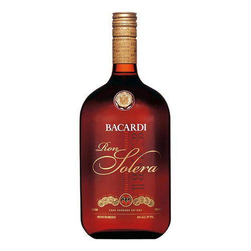 Paquete De 3 Ron Bacardi Solera 750 Ml