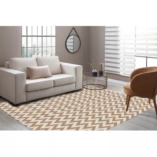 Tapete Sala Quarto 2,00m X 3,00m Antiderrapante Chevron