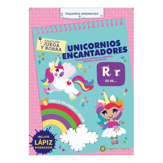 Unicornios Encantadores, De El Gato. Editorial El Gato De Hojalata En Español