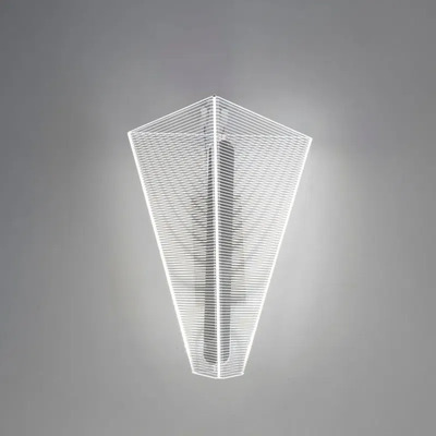 Aplique Moderno Led Isolde Dinamico Minimalista Negro
