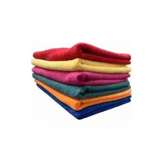  10 Flanelas Microfibra Limpa Vidro Pia Pano Multiuso 48x70