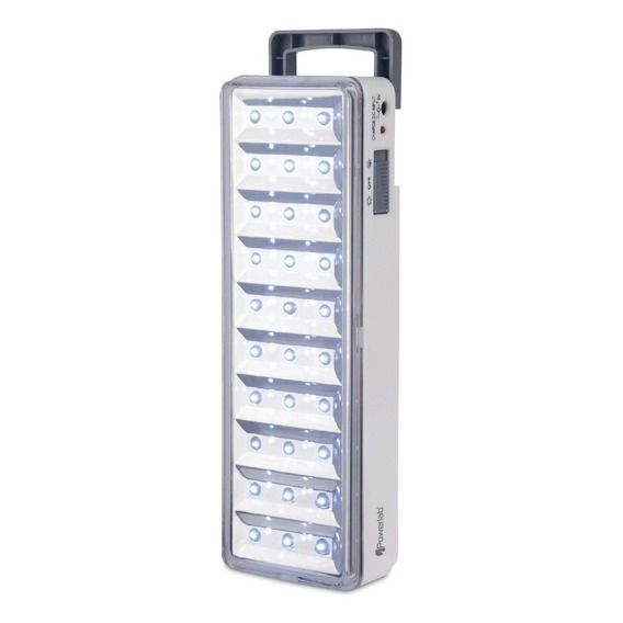 Lámpara de emergencia Powerlab 7258 LED con batería recargable 5W blanco