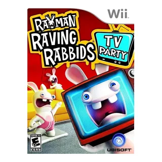 Jogo Nintendo Wii Rayman Raving Rabbids Tv Party Lacrad