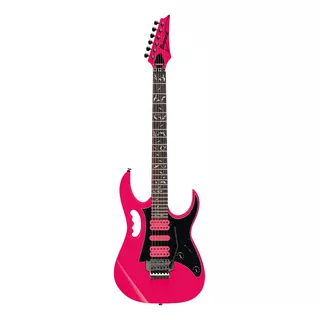 Guitarra Elétrica Ibanez Pia/jem/uv Jemjrsp Stratocaster De  Meranti Pink Com Diapasão De Jatobá