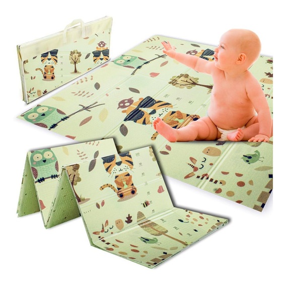 Alfombra Antigolpe 180 X 150 Cm Tatami Colchoneta Infantil 