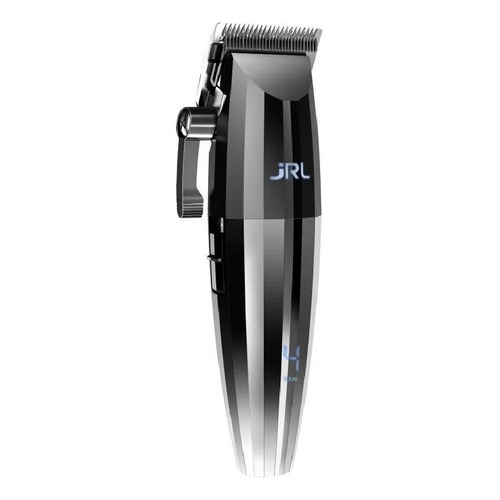 Máquina De Corte De Cabello Jrl Profesional Recargable Color Plateado