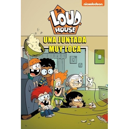 Una Juntada Muy Loca (Loud House.Comic 9, de Nickelodeon. 0 Editorial Altea, tapa blanda en español, 2022