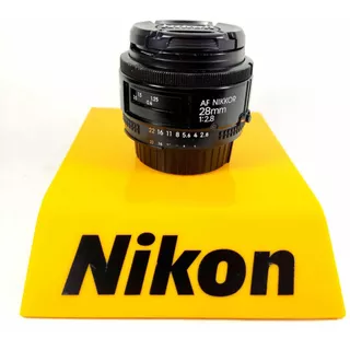 Lente Nikon Af-d Nikkor 28mm F/2.8 (leia A Descrição)