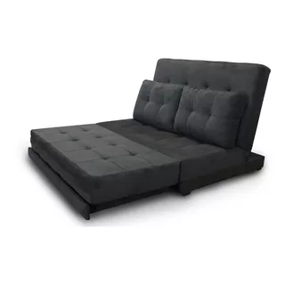 Mueble Sala Sofa Cama Matrimonial Moderno Vittal  Mobydec