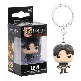 Llavero Funko Pop Levi Attack On Titan Ataque De Los Titanes