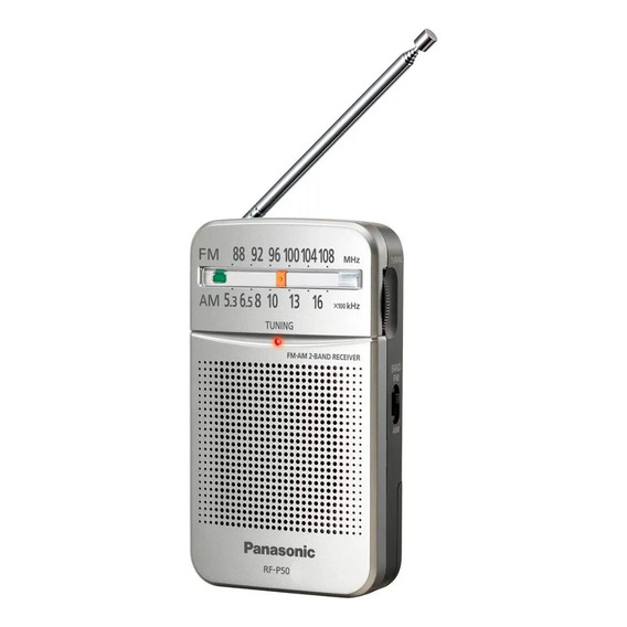 Radio Panasonic Poratil Am/fm A Pilas Correa De Mano