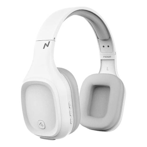 Auriculares Bluetooth Headset Noga Aris Ng-918bt Colores Color Blanco