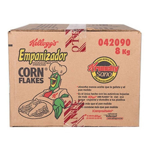 Empanizador Kellogg's 8kg Corn Flakes