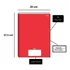 Cuaderno Universitario Encuadernado Tapa Dura 200x275mm 96 Hojas