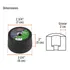 Copa desbaste piedra 3-5/32'' grano 36 ent. M1 Truper C-1293-PI