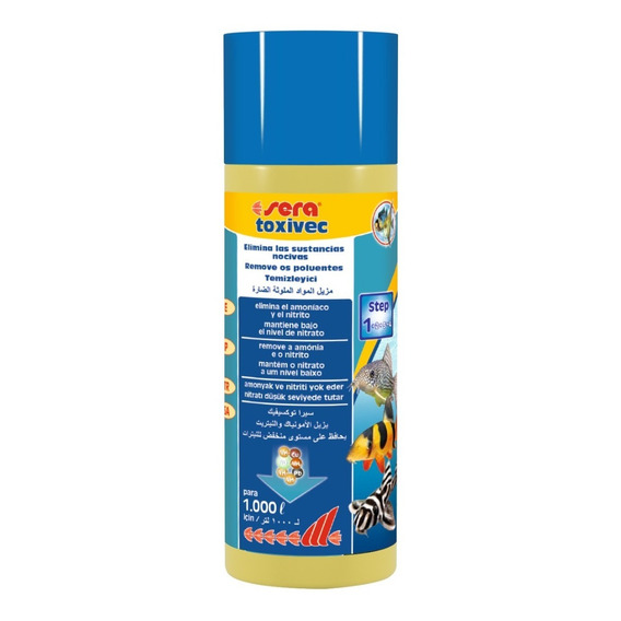 Sera Toxivec 250ml Acondicionador Desintoxicante Agua Peces