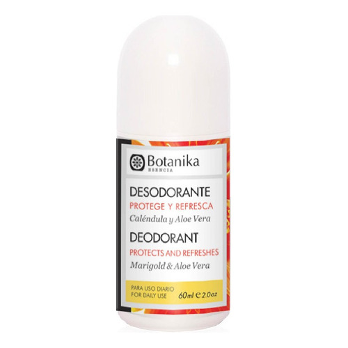 Desodorante Roll On Aloe Y Calendula Botanika x 60ml