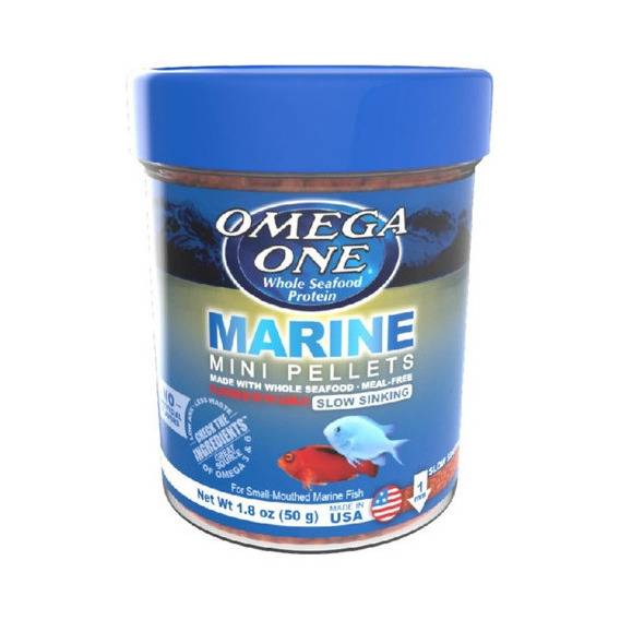 Marine Mini Pellets 50gr Micro Gránulos Peces Marinos Pecera