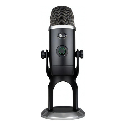 Micrófono Blue Yeti X Condensador Cardioide color negro