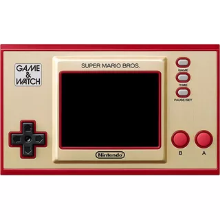 Nintendo Game & Watch Super Mario Bros. Color  Rojo Y Dorado