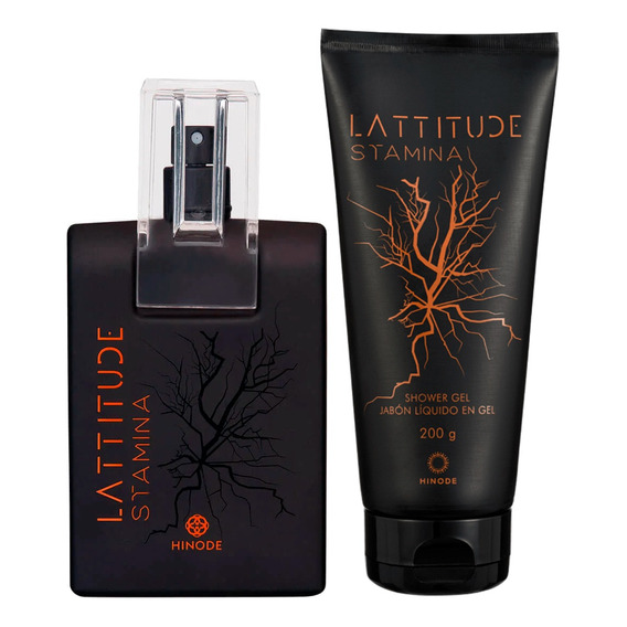 Lattitude Stamina Perfume De Hombre Con Shower Gel