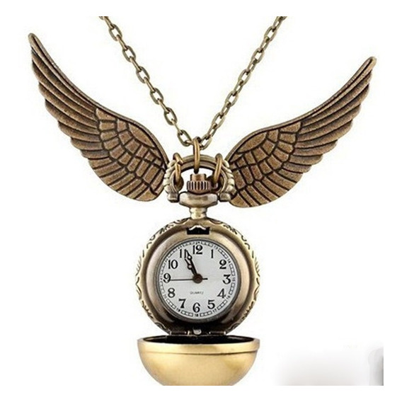 Harry Potter:reloj Marca: Shop Color Oro Steampunk Quidditch