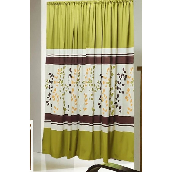 Juego De Cortinas Primavera Victoria, 2.15m Alto X 2.78