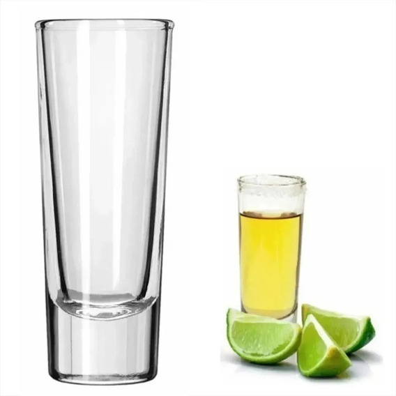 Vasos Shot Tequilero Vidrio Set 12 Vasos Tequila Fiesta