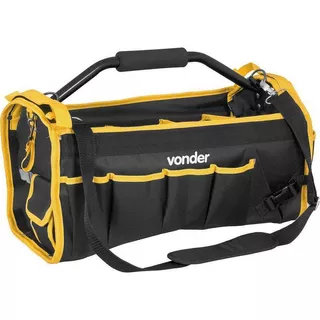 Bolsa Em Lona Para Ferramentas Com Cabo Tubular Bl004 Vonder Cor Amarelo E Preto