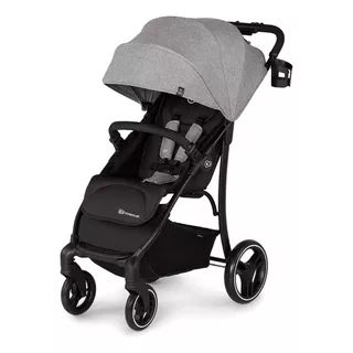 Coche De Bebe Paseo Kinderkraft Trig Gris Cinturon 5 Puntos