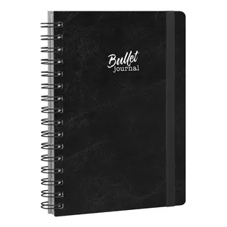 Caderno Pontilhado Bullet Journal Capa Dura Luxo 90g 15x21cm