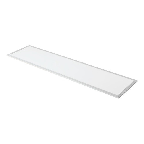 Cu Pack 4 Unid Panel Led 120x30 48w Luz Neutro 6500k Techo Color Blanco