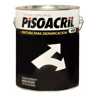 Pintura Para Demarcación Vial Plavicon X 4 Litros