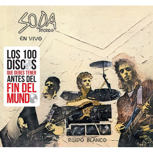 Soda Stereo - Ruido Blanco En Vivo - Disco Cd - Nuevo