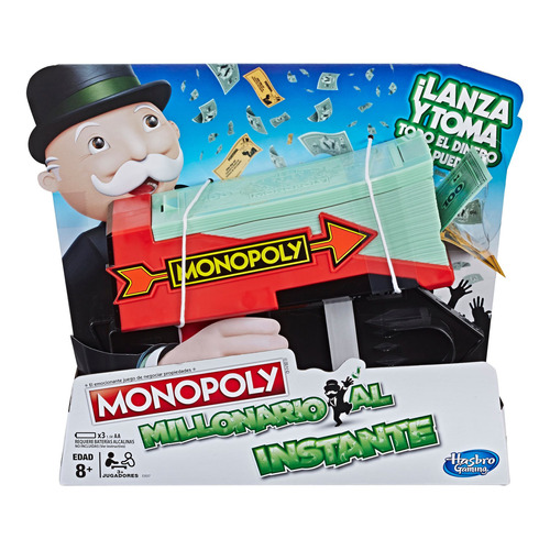  Juego De Mesa Monopoly Millonario Al Instante