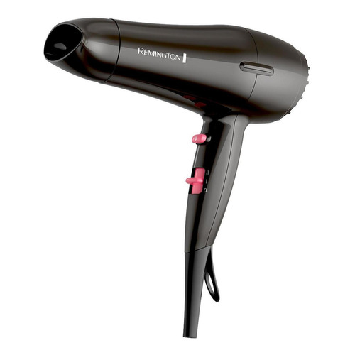 Secadora De Cabello Pelo Remington D2121 1800 Watts Color Negro