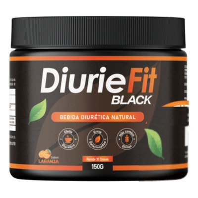 Queima Gordura Mistura Diurética Fit Blak Em Pó 100% Natural