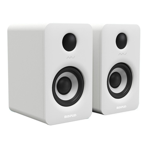 Midiplus monitores estudio activos midiplus Mi3 blanco 50w par